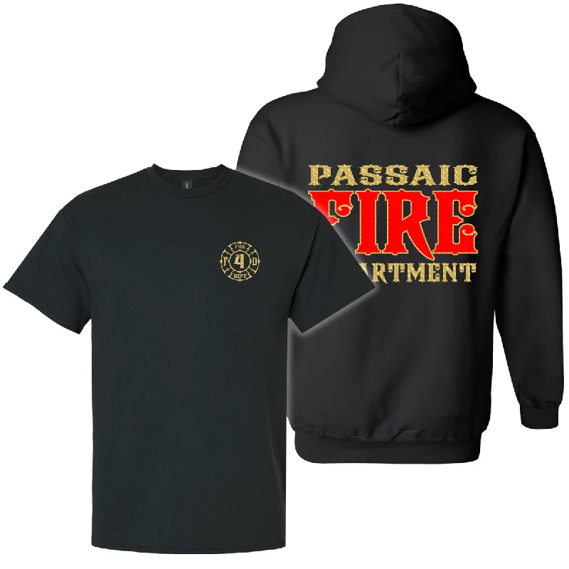 Sweatshirts trendy sale-Women's Solid Color Sweatshirts-Traditional Fire Department Design Package Deal