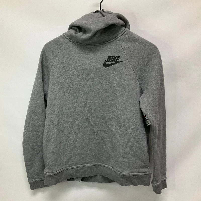 Sweatshirts warm fabric-Women's Layered Sweatshirts-Sweatshirt Hoodie By Nike Apparel  Size: M