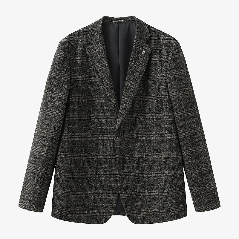 Resort Blazer-Women's Subtle Blazers-Veste Blazer Simon à carreaux