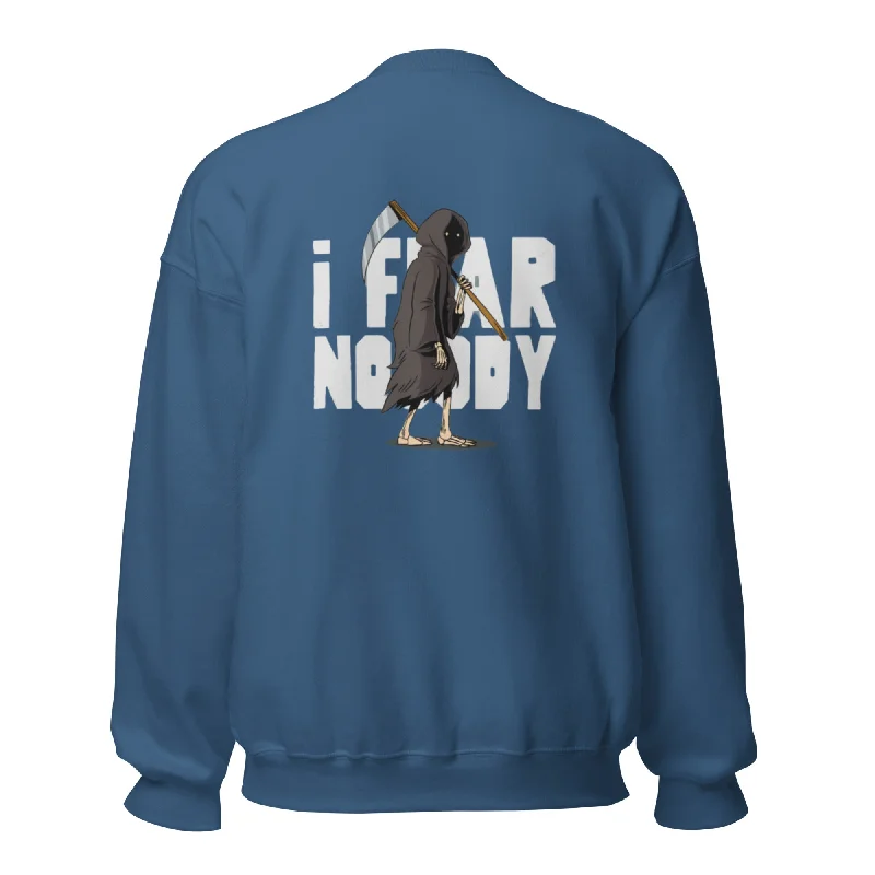 Sweatshirts stylish outfit-Women's Striped Sweatshirts-I Fear Nobody(II) Unisex Premium Sweatshirt