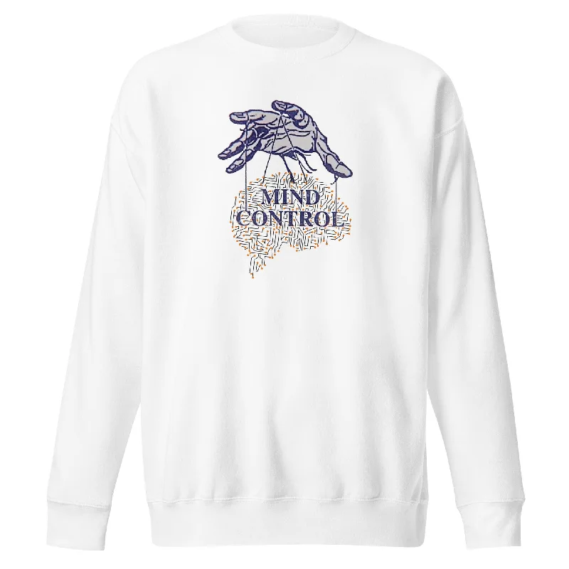 Sweatshirts cozy layers-Women's Thermal Sweatshirts-Control Your Mind Woman Premium Sweatshirt