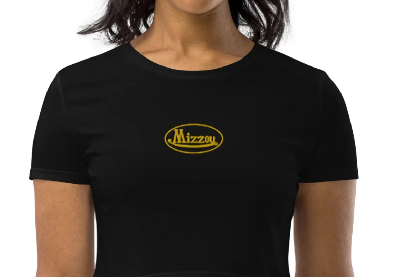 T-Shirts for Truckers -  Women's Novelty T-Shirts-Mizzou Trucker Crop Tee