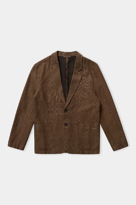 Timeless Blazer-Women's Winter Blazers-ENVER blazer winter linen camel