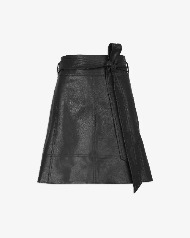 Minimalist Skirts-Women's Button-Front Skirts-Courtney Skirt