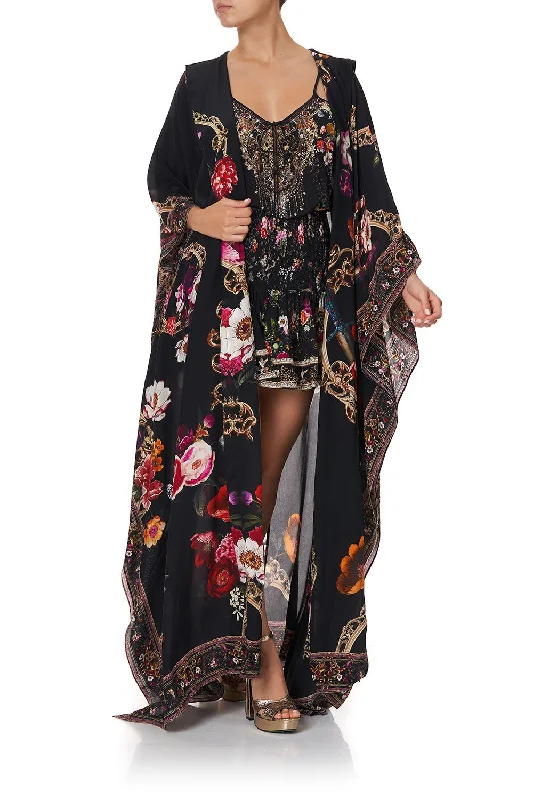 Grunge Jacket-Women's Cape Jackets-OVERSIZED ROBE MIRROR MIRROR