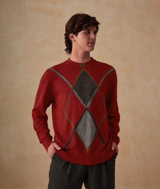 Pullover sweater size guide-Women's Ribbed Ruffle Pullovers-Rib & Tuck Sweater for Men