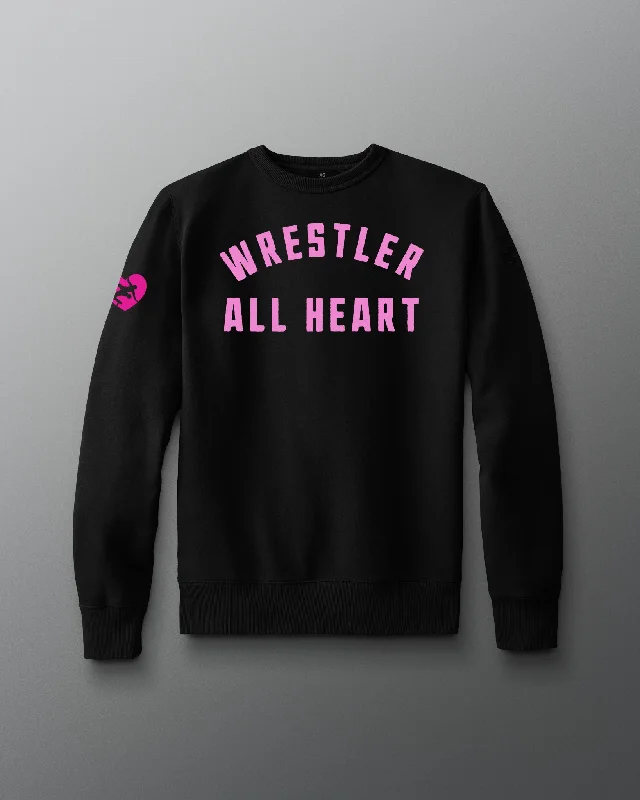 Pullover sweater soft sale-Women's Slit Pleated Pullovers-All Heart Comfort Fleece Crewneck