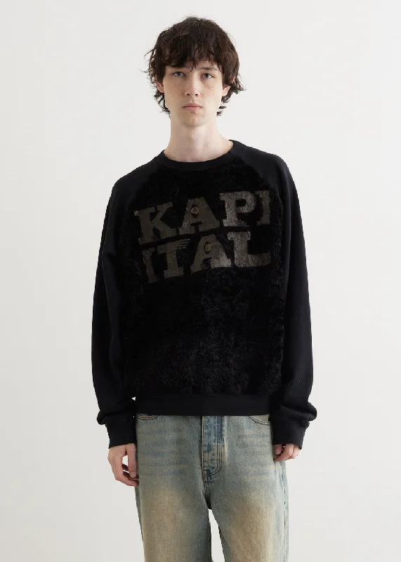 Pullover sweater chic layers-Women's Fleece A-Line Pullovers-30/-SWTxFur Grizzly Sweatshirt (SPEAKEASY KAPITAL)