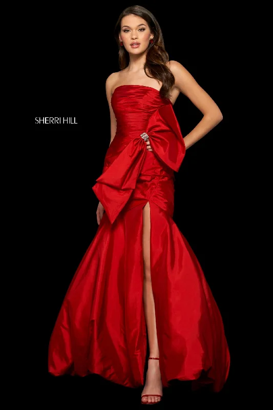 Casual Dresses for Vibrant-Women's Casual Elegant Dresses-Sherri Hill 54027