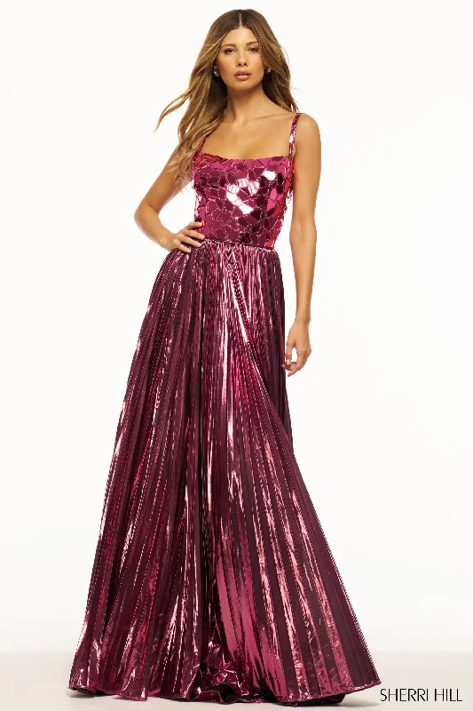 Casual Dresses for Concert Hall-Women's Casual Party Print Dresses-Sherri Hill 56030