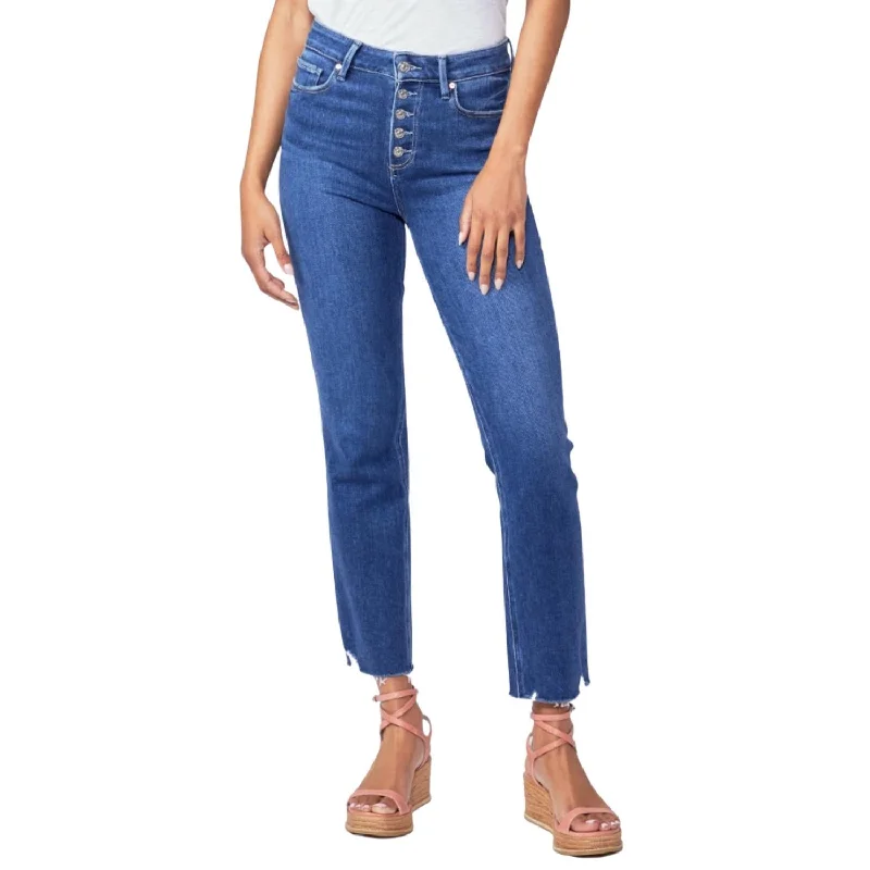 Farm Pants-Women's Gaucho Pants-Cindy High Rise Jeans In Wonderwall With Live Hem