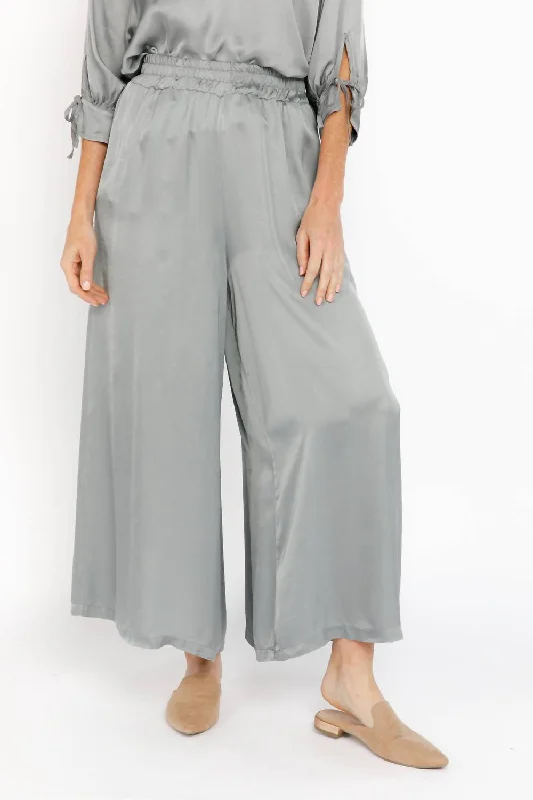 Tropical Pants-Women's Holiday Pants-Clarise Pants In Grey