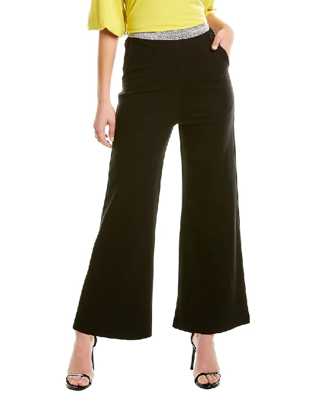 Nighttime Pants-Women's Textured Pants-Gracia Spangle Detail Pant