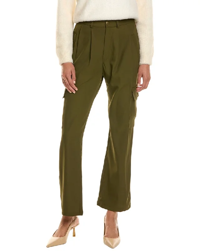 Padded Pants-Women's Plaid Pants-Madison Miles Cargo Pant