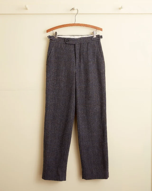 Drawstring Pants-Women's High-Waisted Pants-Moon Tide Trousers - 28