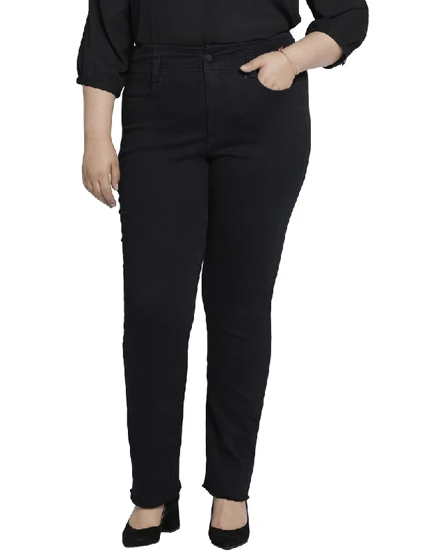 Sleek Pants-Women's Bohemian Pants-NYDJ Plus Marilyn Huntley Straight Leg Jean