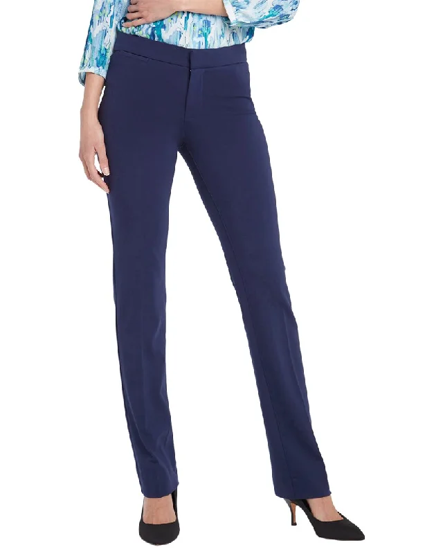 Bleached Pants-Women's Embroidered Pants-NYDJ Trouser Evening Tide Slim Jean