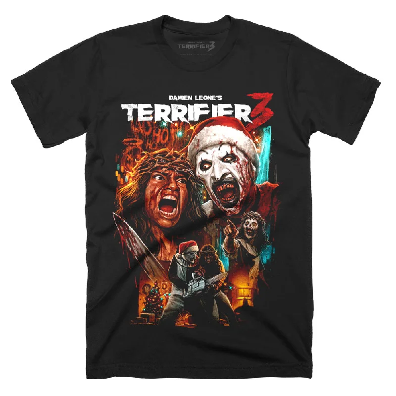 T-Shirts for Drone Pilots -  Women's Muscle Fit T-Shirts-Terrifier 3 Cut To The Core T-Shirt