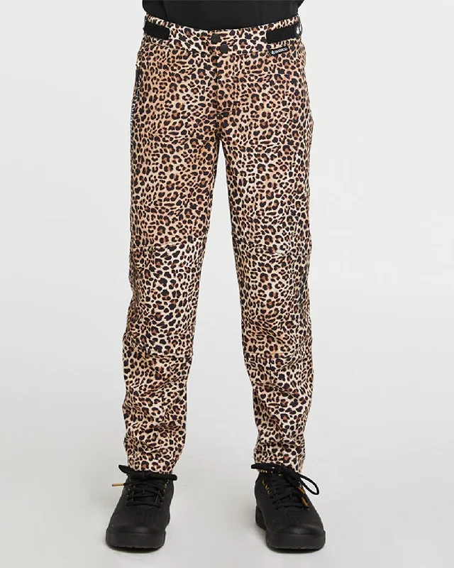 Climbing Pants-Women's Herringbone Pants-Youth Gravity Pants | Leopard